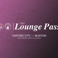 Event image 1882 Lounge Pass | Oxford City vs Buxton