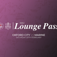 Event image 1882 Lounge Pass | Oxford City vs Marine