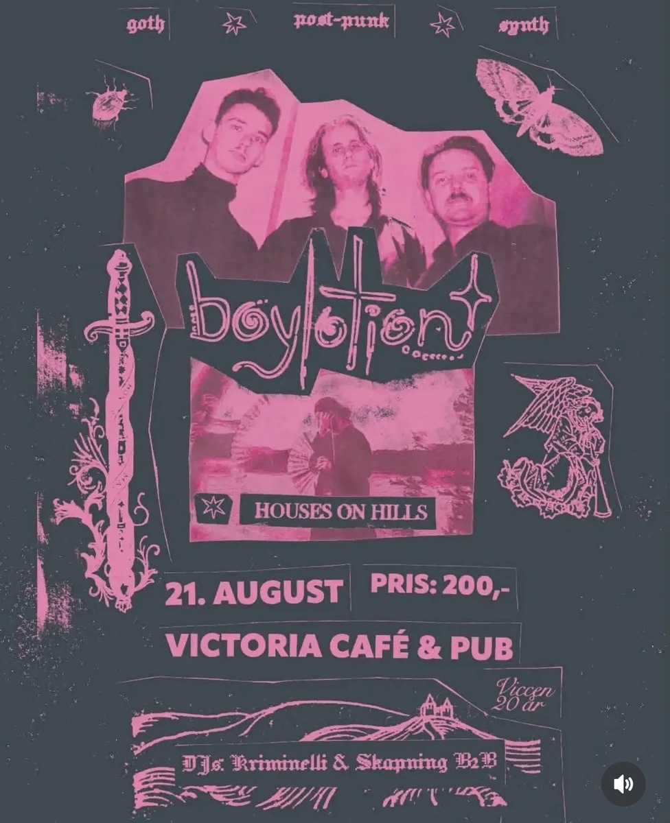 Event image Vic 20 år: Boylotion 