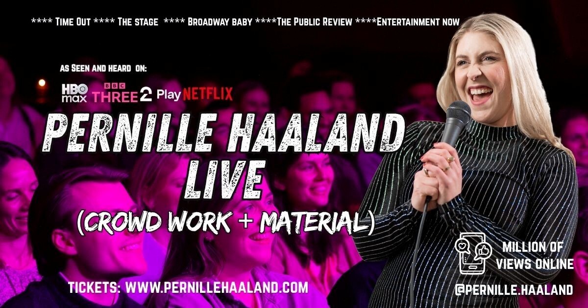 Event image Pernille Haaland Live: Crowd work + Material - XTRA SHOW