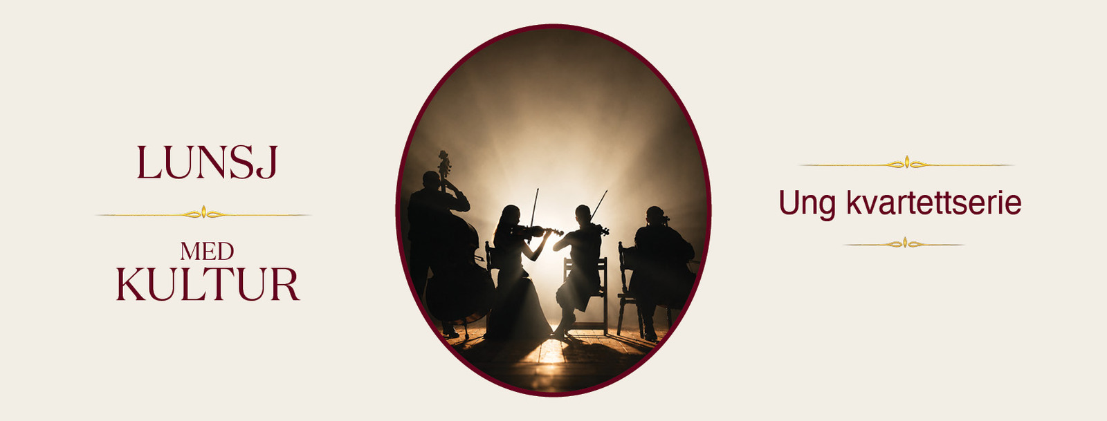 Event image Lunsj med kultur: Ung kvartettserie