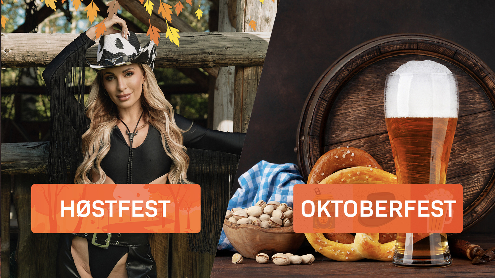 Høstfest & Oktoberfest på Den lykkelige Sportsmann