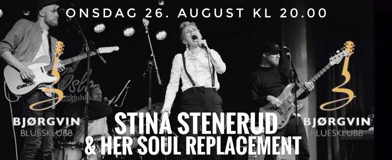 Event image Bjørgvin Bluesklubb - Stina Stenerud & Her Soul Replacement