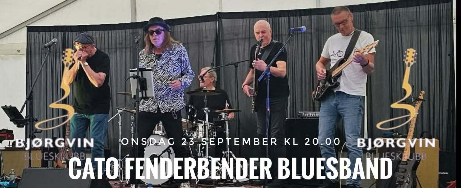 Event image Bjørgvin Bluesklubb - Cato Fenderbender Bluesband