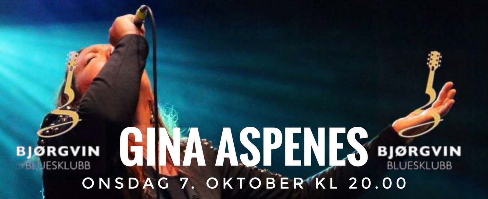 Event image Bjørgvin Bluesklubb - Gina Aspenes