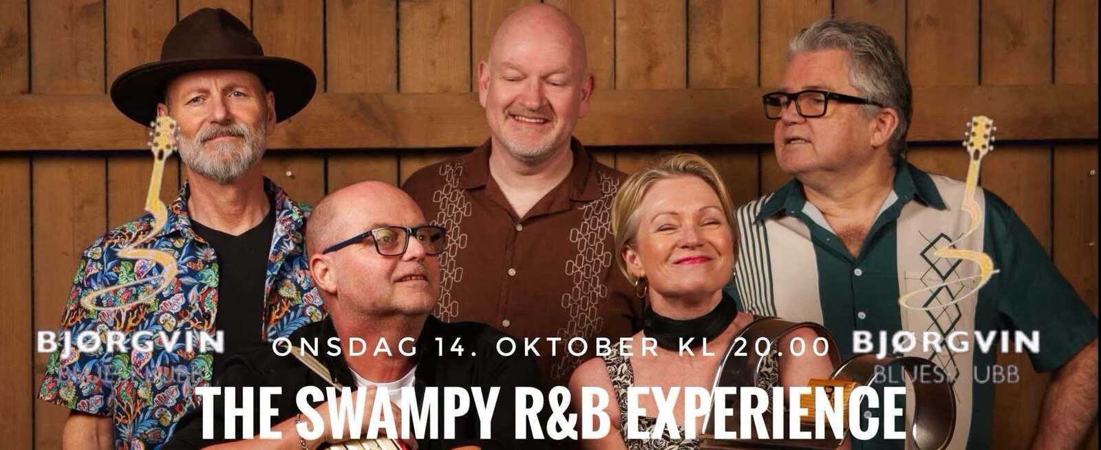 Event image Bjørgvin Bluesklubb - The Swampy R&B Experience