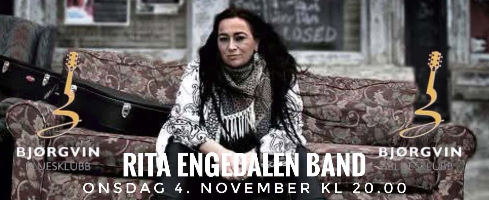 Event image Bjørgvin Bluesklubb - Rita Engedalen Band