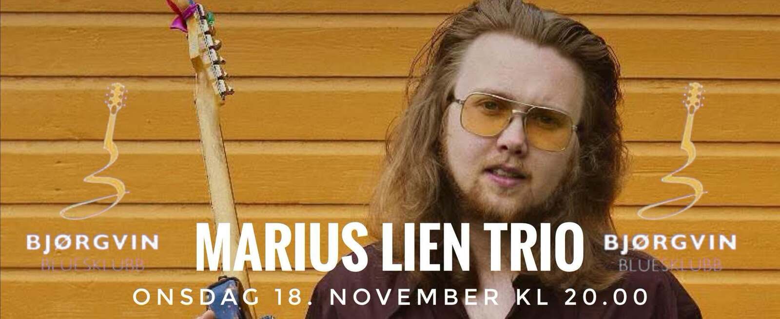 Event image Bjørgvin Bluesklubb - Marius Lien Trio