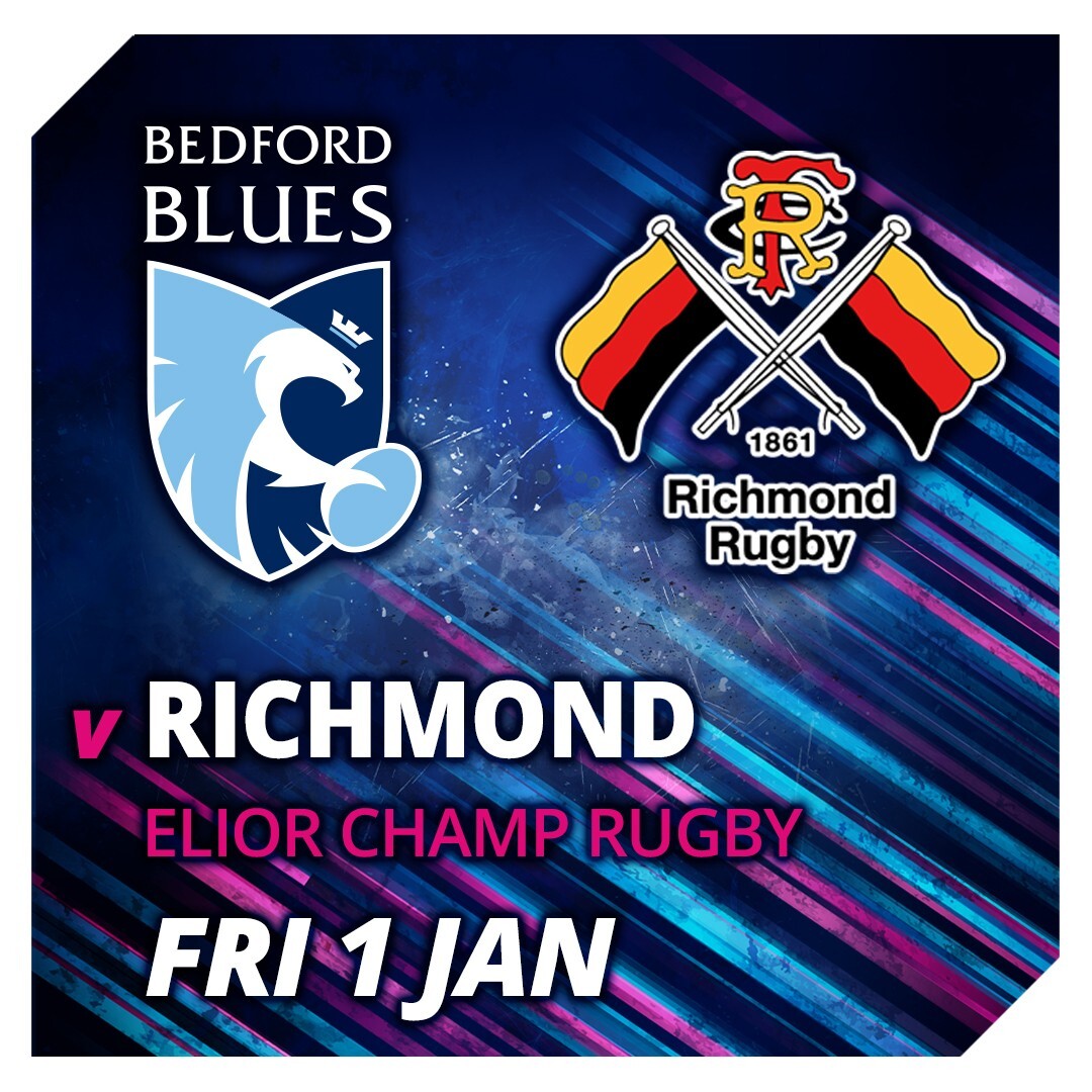 Event image Bedford Blues v Richmond - New Year's Day