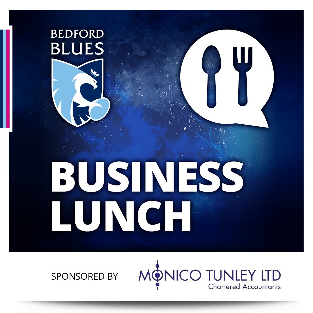 Event image Bedford Blues Business Lunch - September 2026
