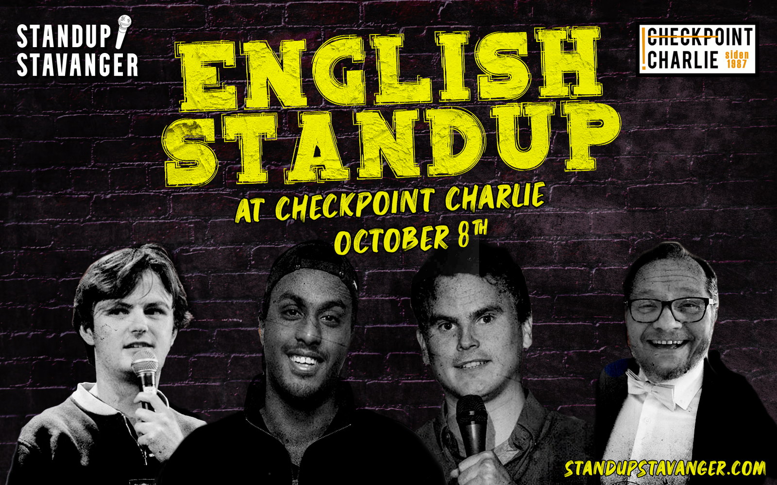 Event image  English Standup - October 8th
