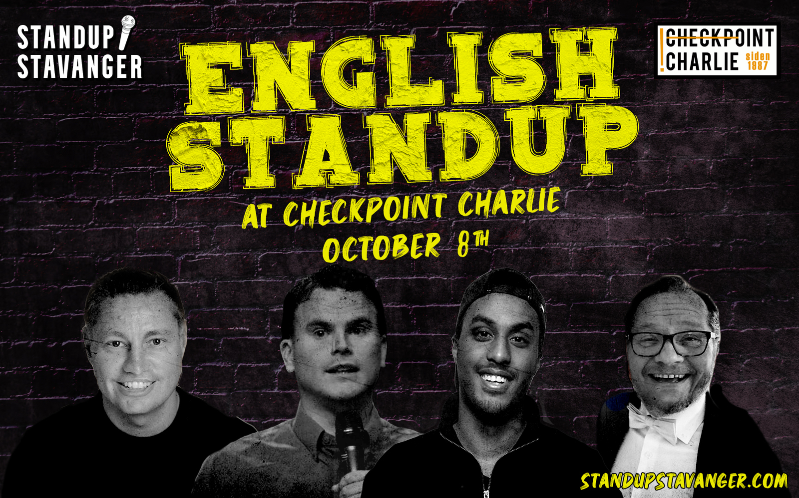 Event image  English Standup - October 8th