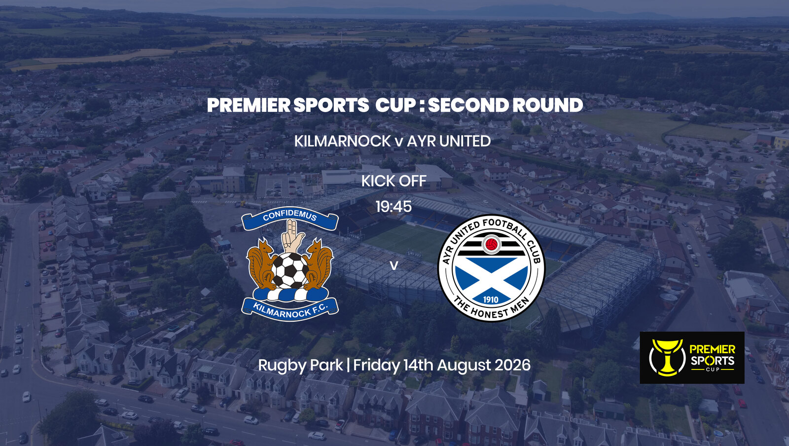 Event image Premier Sports Cup - Second Round: Kilmarnock v Ayr United