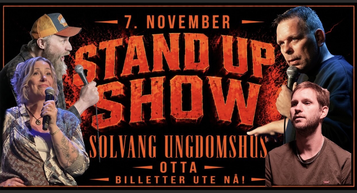 Event image Stand Up Show, Solvang Ungdomshus Otta