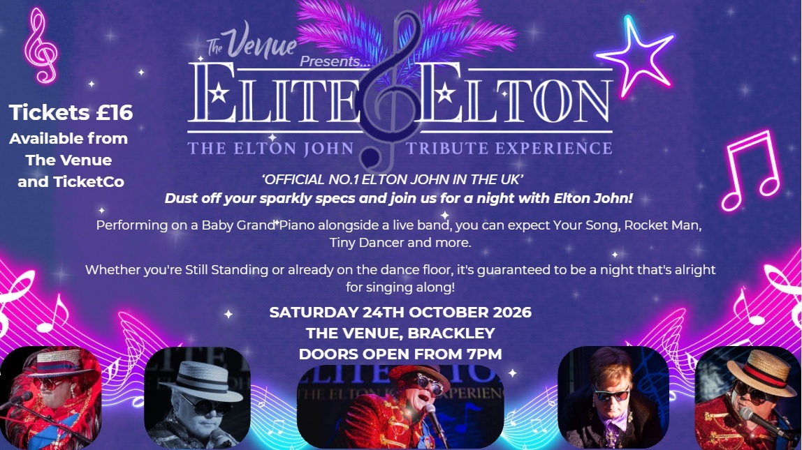 Event image Elite Elton @ The Venue 24th October 2026 