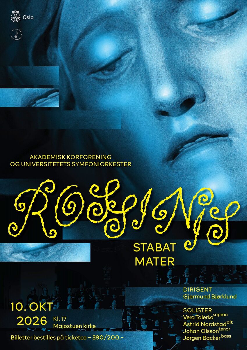 Event image Rossini's Stabat Mater: med Akademisk Korforening og Universitetets Symfoniorkester