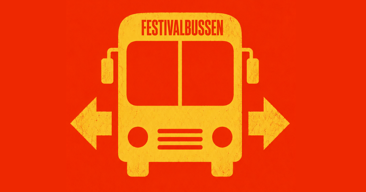 Event image FESTIVALBUSSEN - LAURDAG