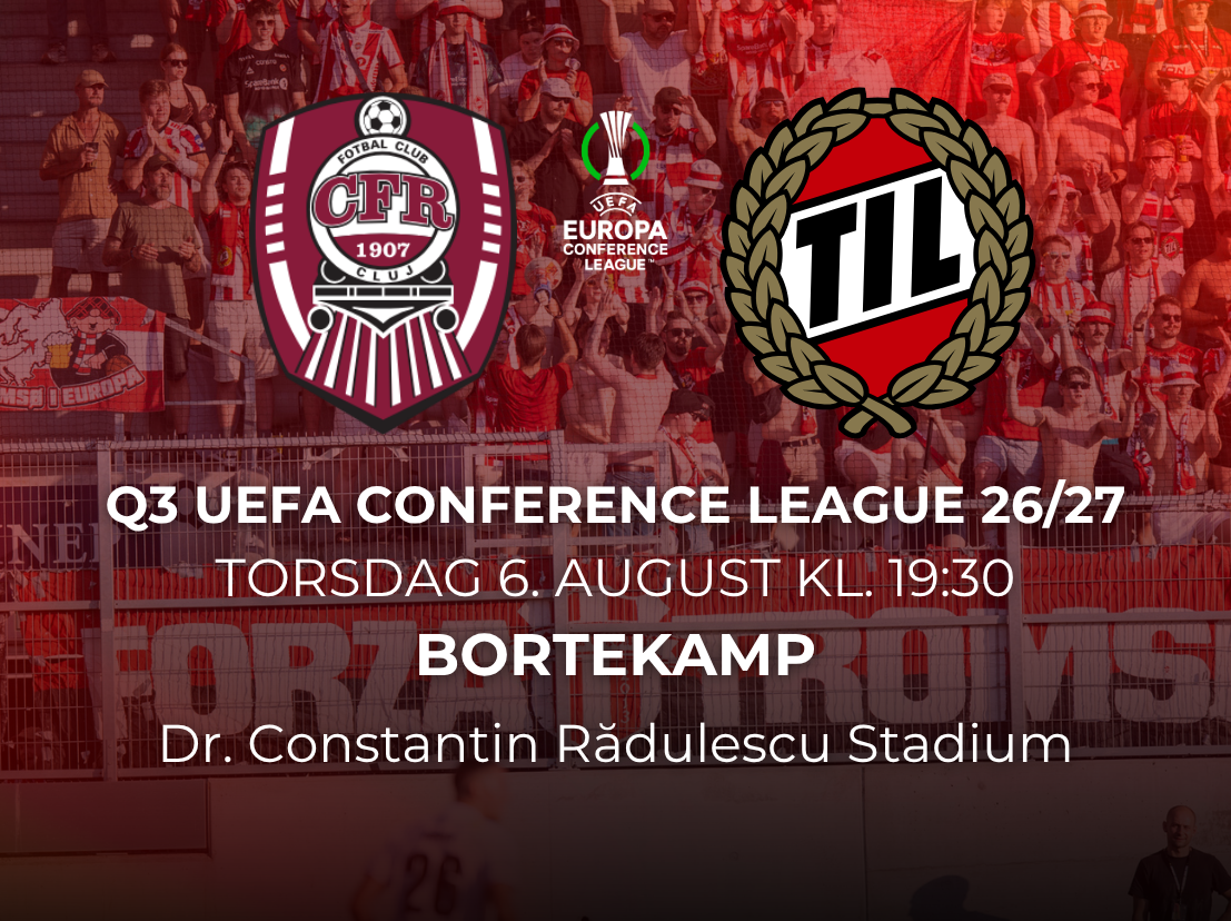 Event image UECL Q3: CFR Cluj - Tromsø IL (BORTEBILLETTER)