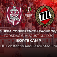 Event image UECL Q3: CFR Cluj - Tromsø IL (BORTEBILLETTER)