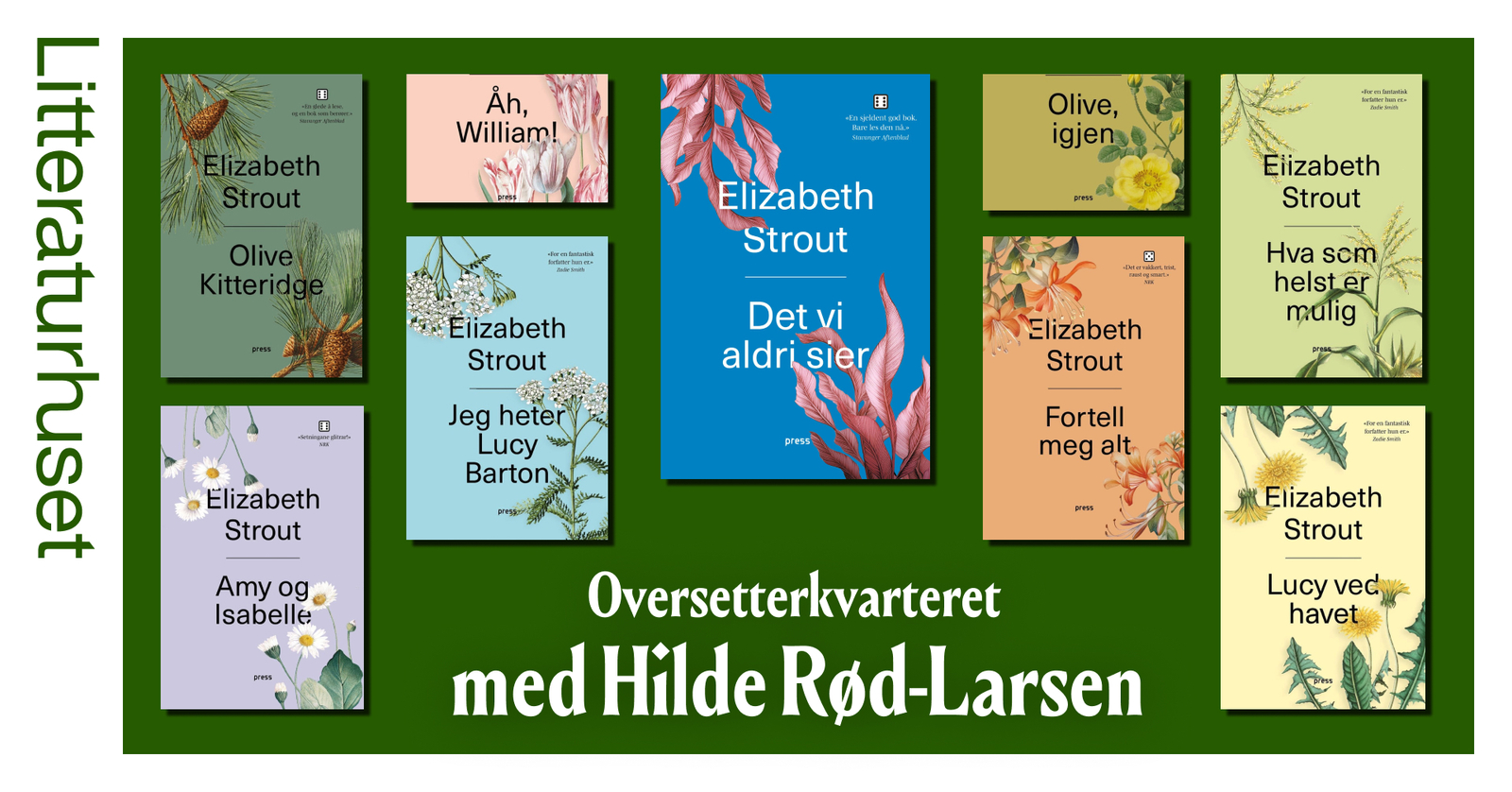 Event image Oversetterkvarteret: Elizabeth Strouts univers 