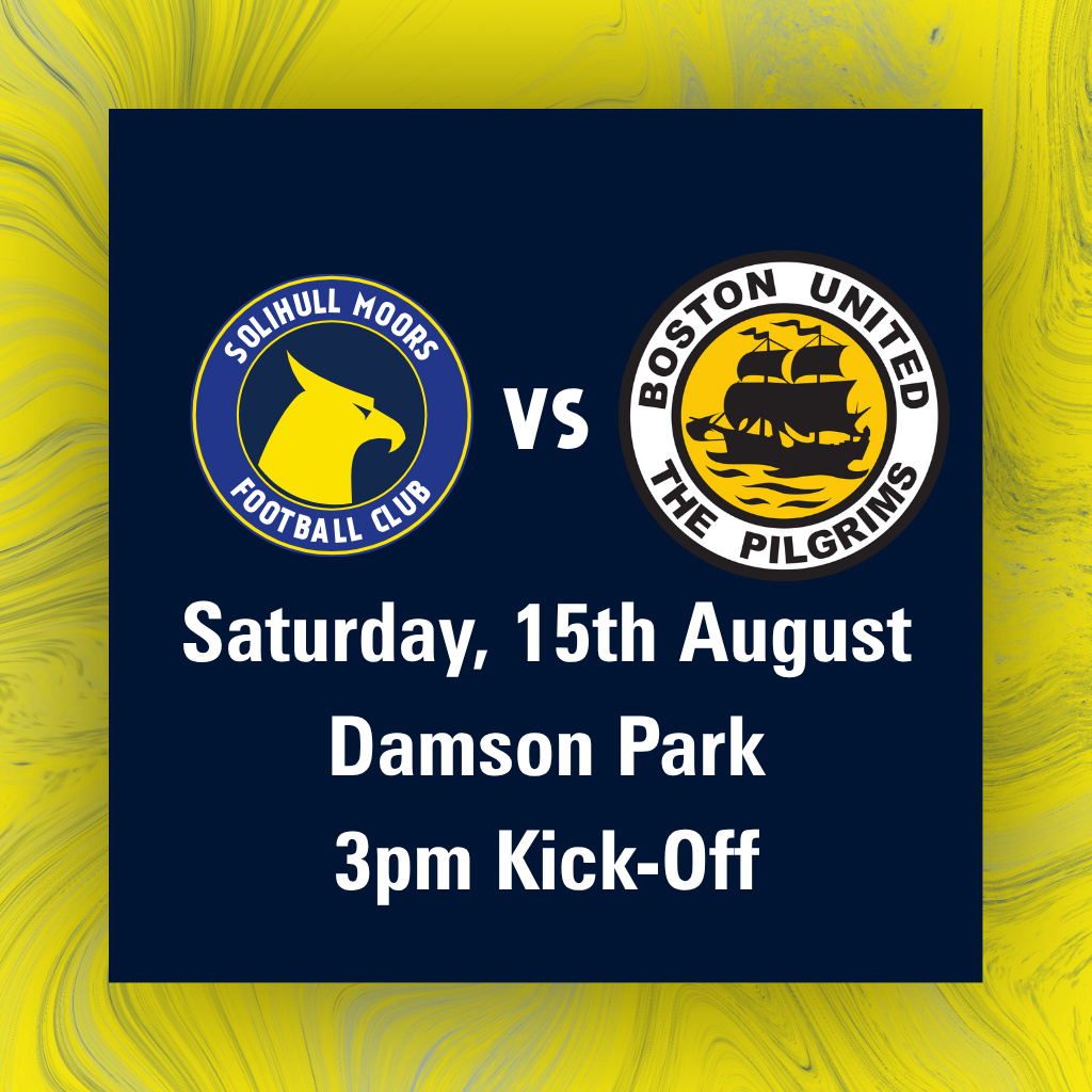 Event image Solihull Moors v Boston United
