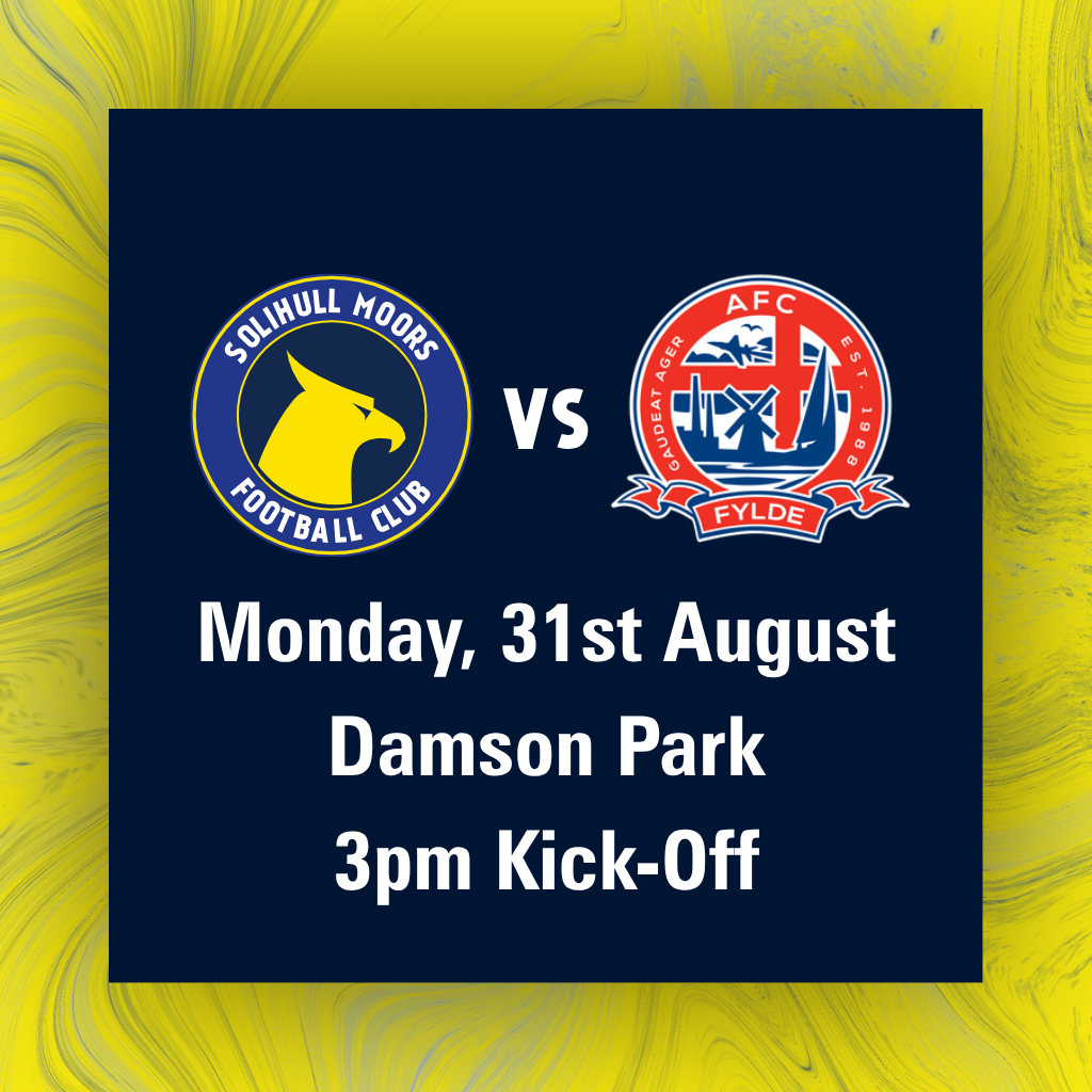 Event image Solihull Moors v AFC Fylde