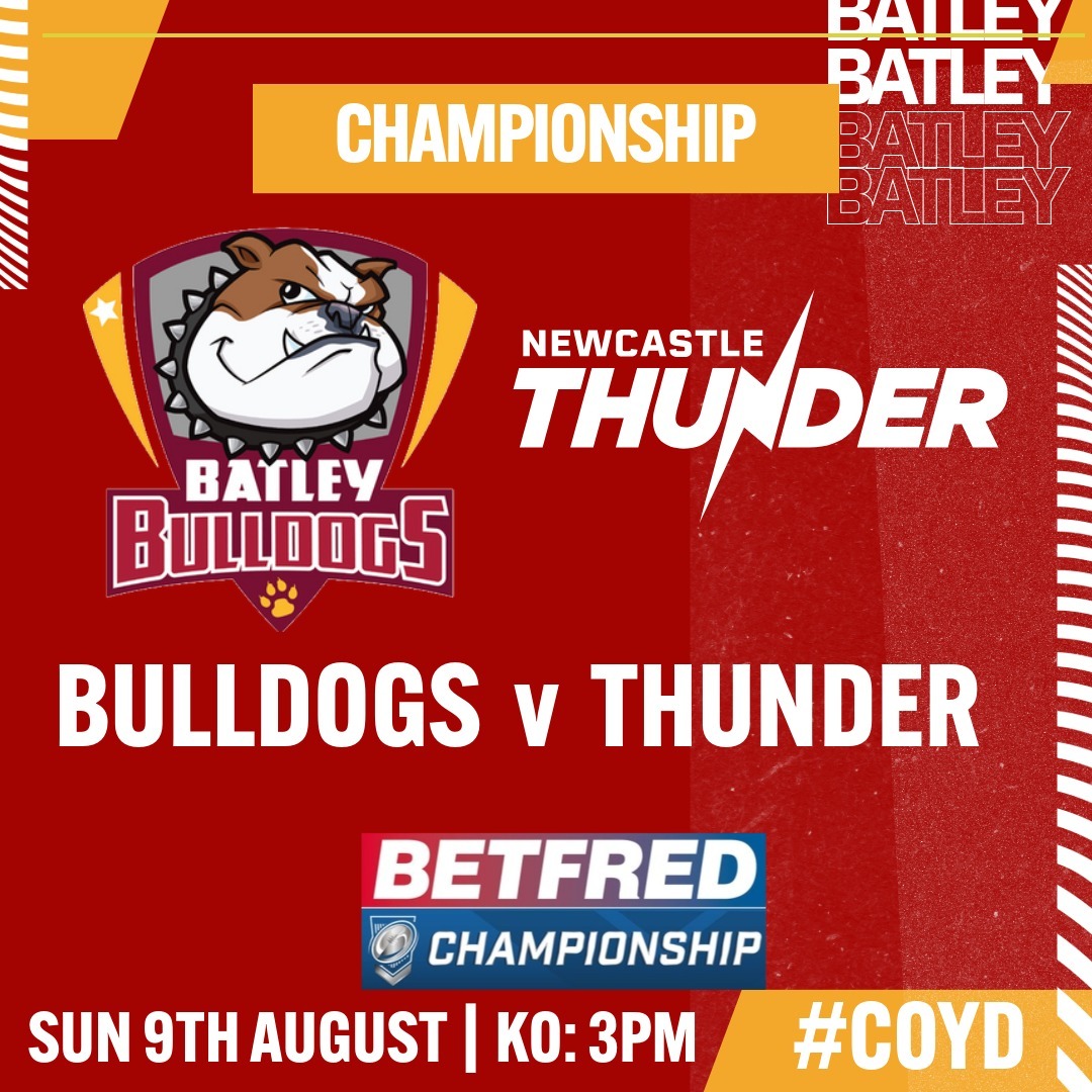Event image Bulldogs v Thunder (Championship)