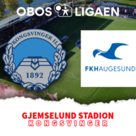Event image KONGSVINGER - HAUGESUND | OBOS-LIGAEN 2026