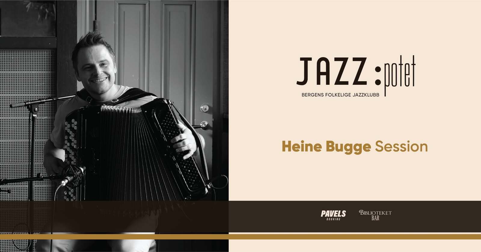 Event image Jazzpotet -  Lørdag 3 oktober 2026