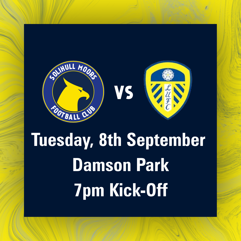 Event image Solihull Moors v Leeds U21's National League Cup