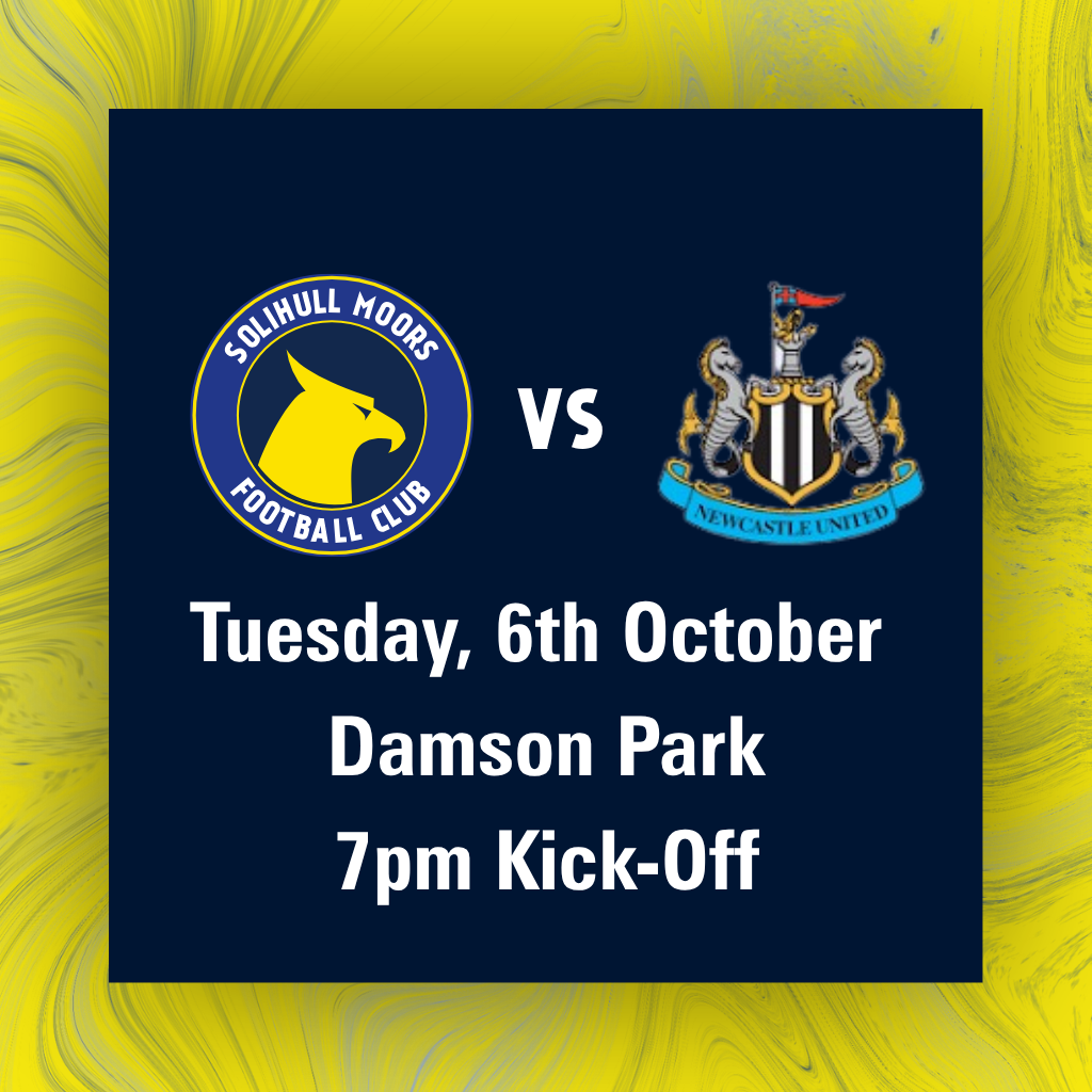 Event image Solihull Moors v Newcastle U21's National League Cup