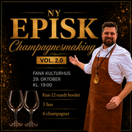 Event image Vinsmaking - Episk Champagnesmaking Vol. 2.0