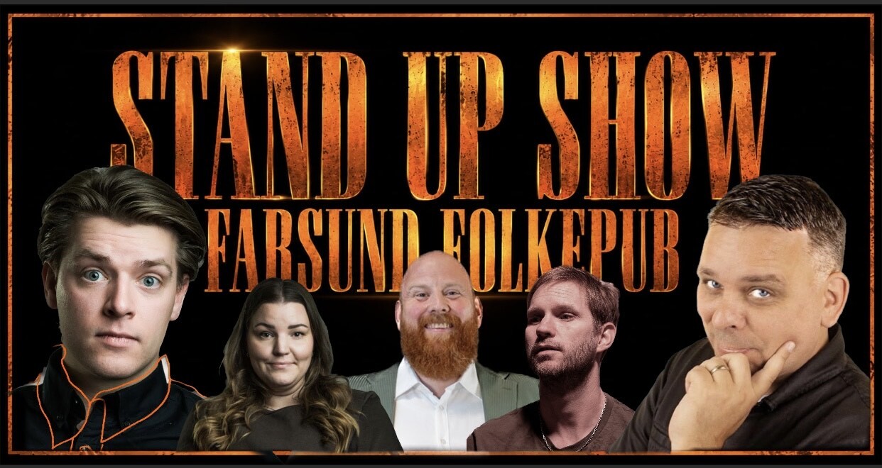 Event image Stand Up Show Farsund Folkepub