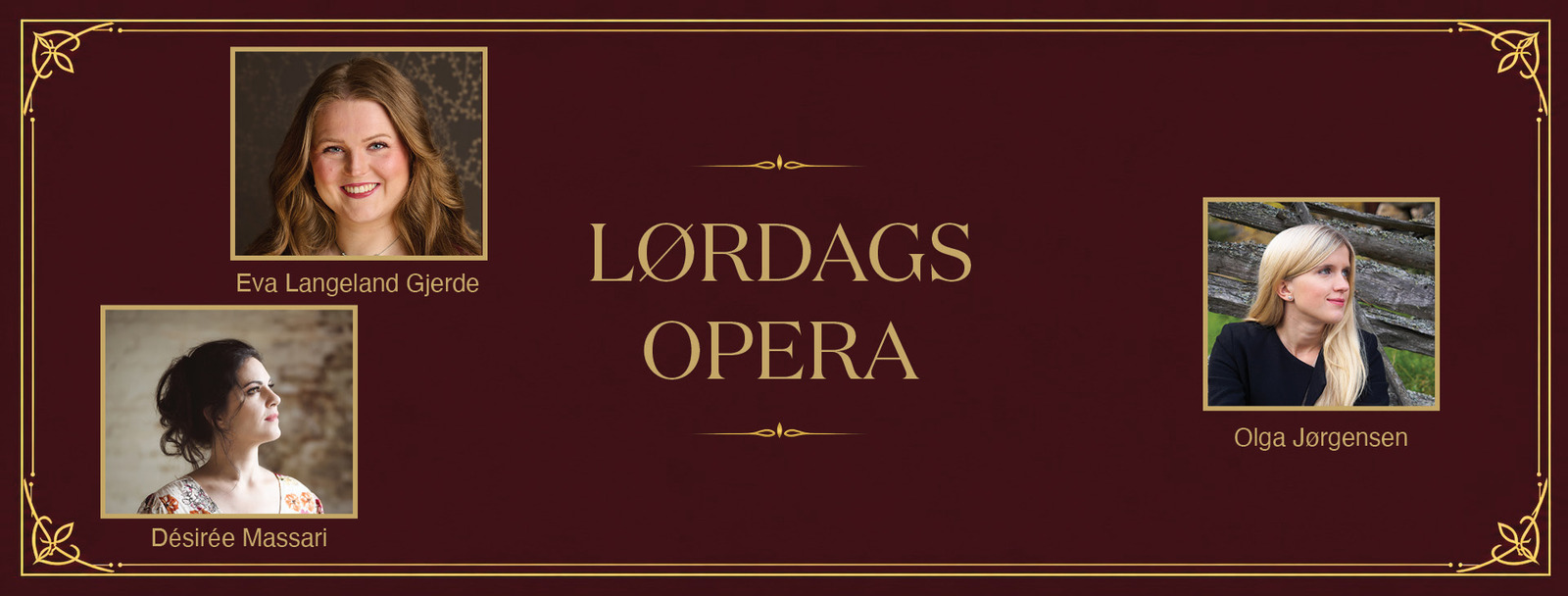 Event image Lørdagsopera: Sopran, mezzo og magi