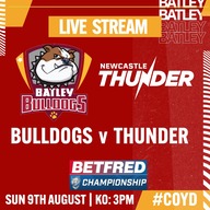 Event image Bulldogs v Thunder (Live Stream)