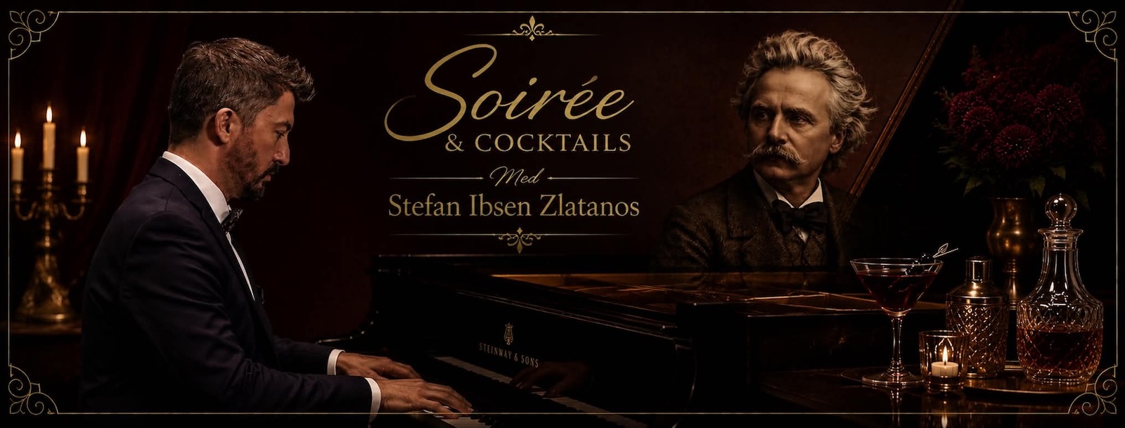 Event image Soirée & Coctails med Stefan Ibsen Zlatanos