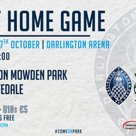 Event image Darlington Mowden Park v Wharfedale