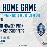 Event image Darlington Mowden Park v Preston Grasshoppers