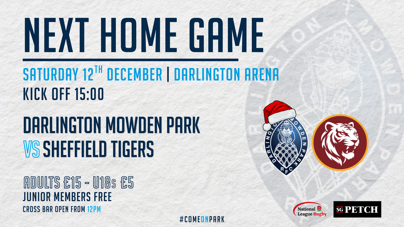 Event image Darlington Mowden Park v Sheffield Tigers