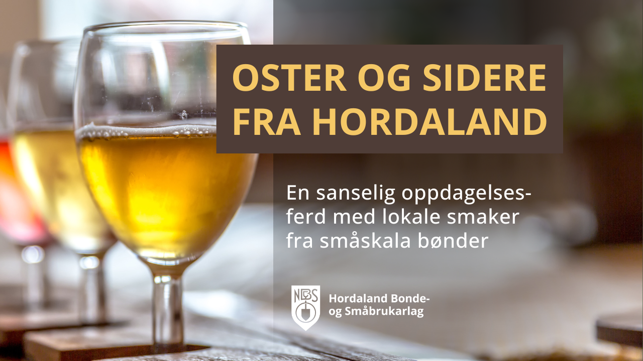 Event image Oster og sidere fra Hordaland – en sanselig oppdagelsesferd