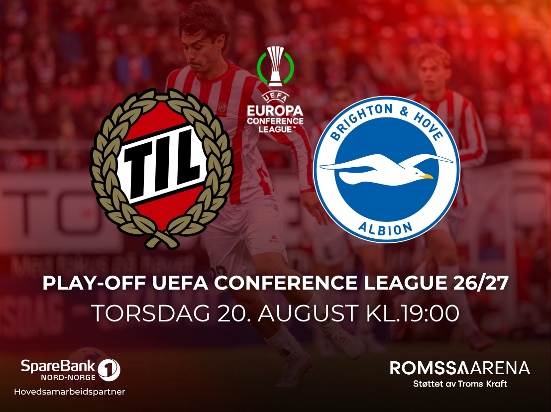 Event image UECL Play-Off: Tromsø IL - Brighton & Hove Albion