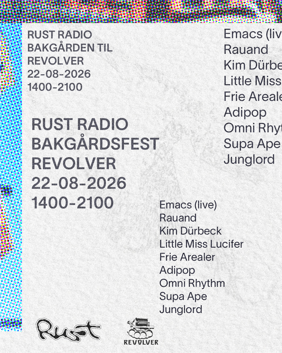 Event image Rust Radio Bakgårdsfest