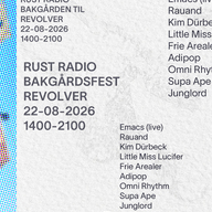 Event image Rust Radio Bakgårdsfest