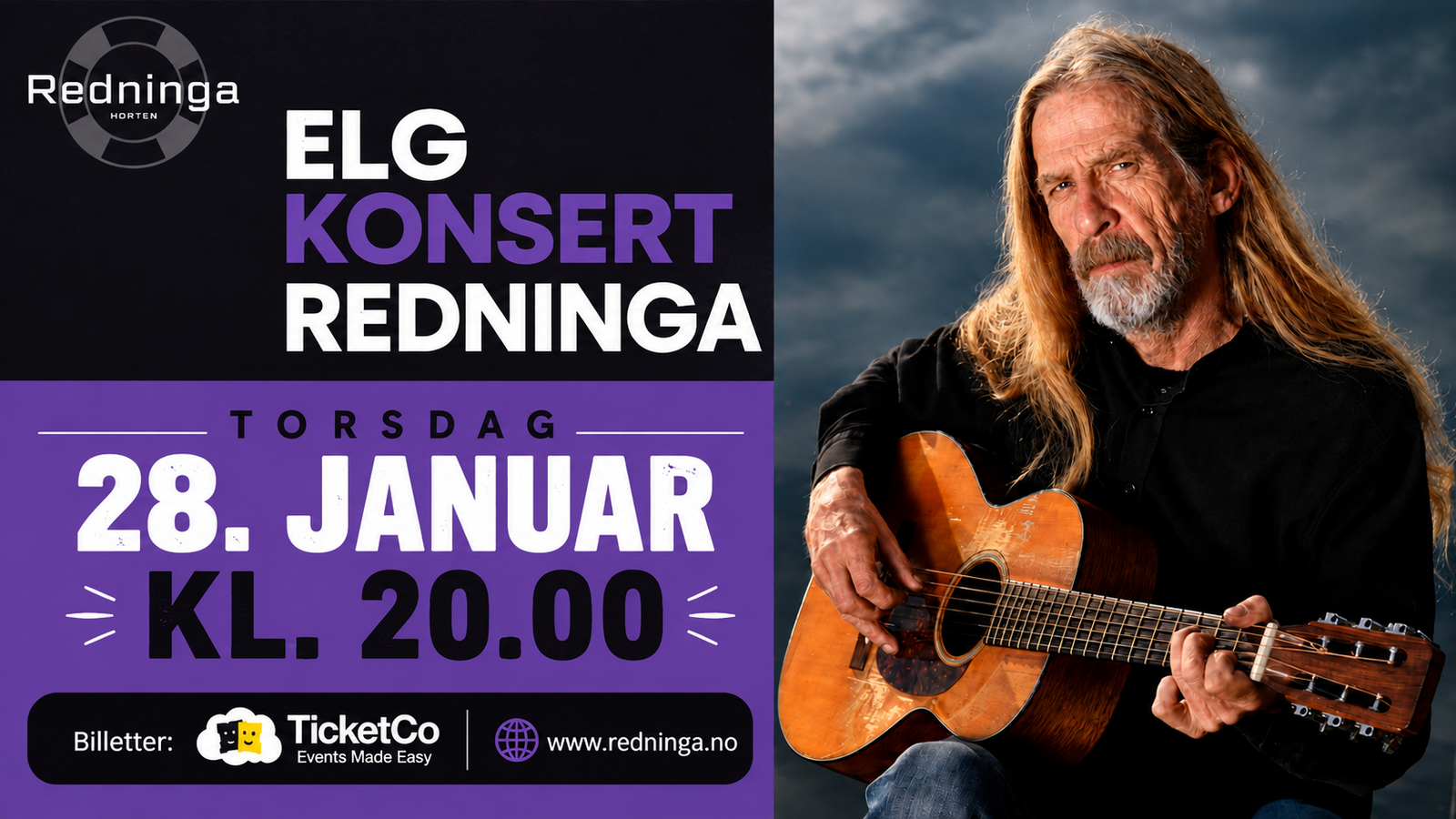 Event image Elg Duo konsert på Redninga Scene