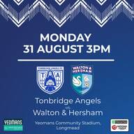 Event image Tonbridge Angels vs Walton & Hersham