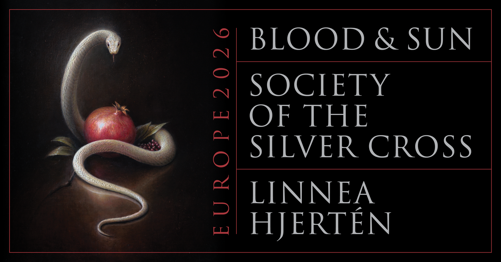 Event image Batplanet Pres.: Blood and Sun // Society of the Silver Cross // Linnea Hjertén // Revolver