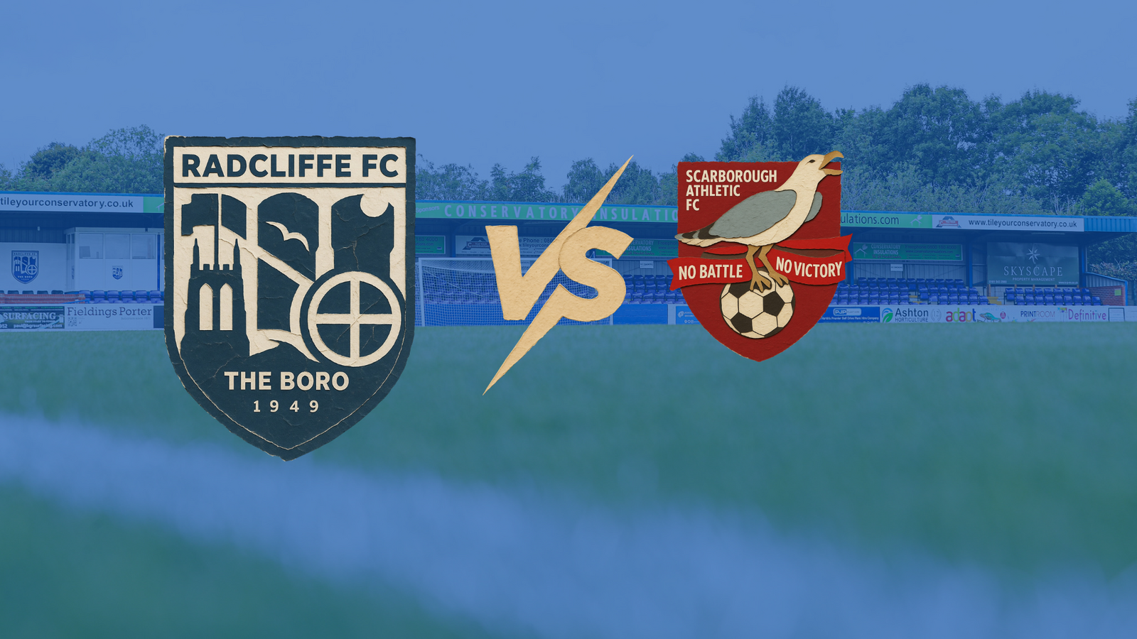 Event image Radcliffe FC vs Scarborough Athletic 26/27