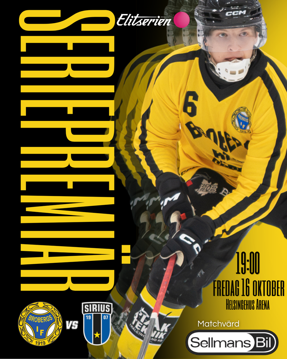 Event image Broberg/Söderhamn - IK Sirius/261016/Elitserien i Bandy