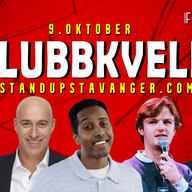Event image Standup Klubbkveld med Ahmed Mamow - 9. oktober