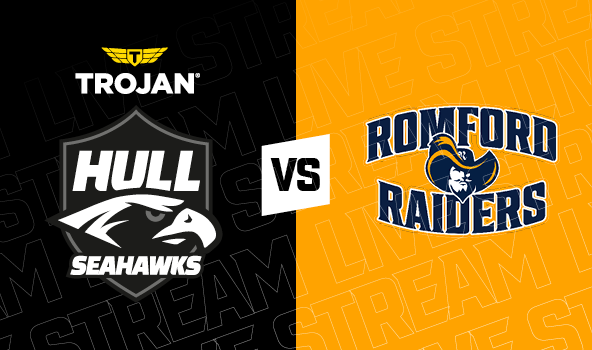 Event image Trojan Hull Seahawks vs Romford Raiders LIVE STREAM 3/1/27